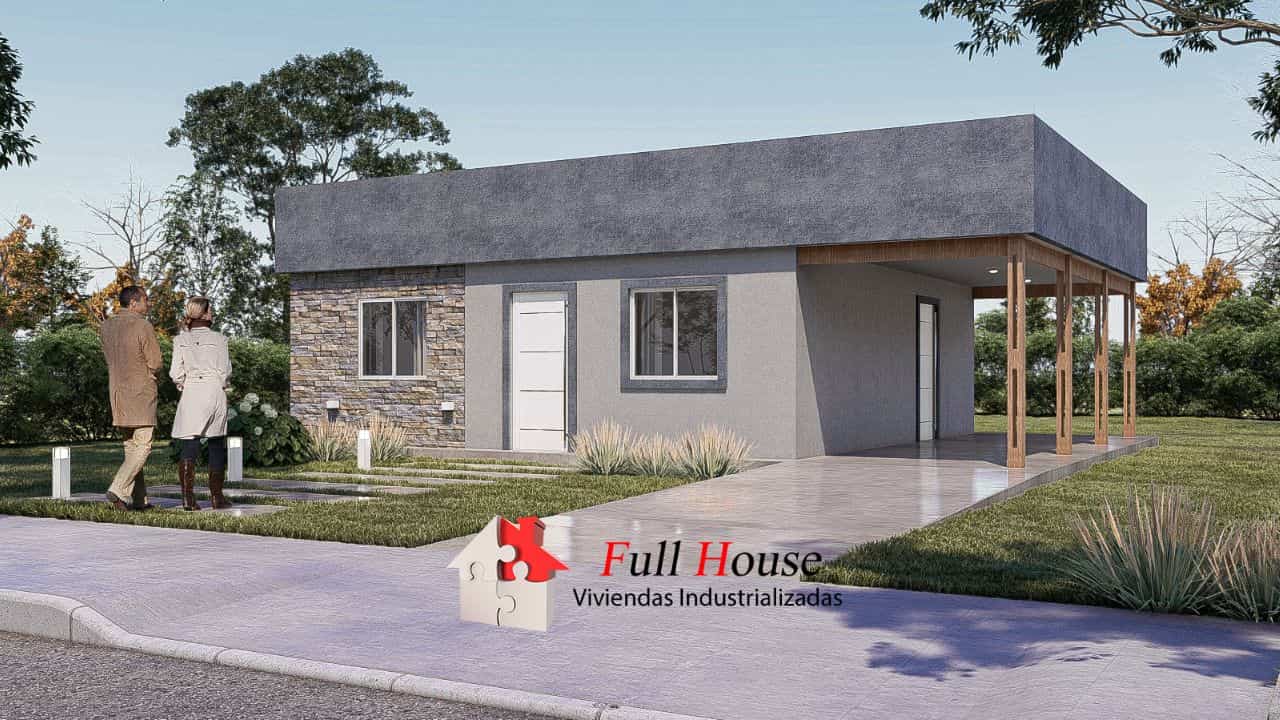 Casa Prefabricada sobre terraza - FullHouse Viviendas