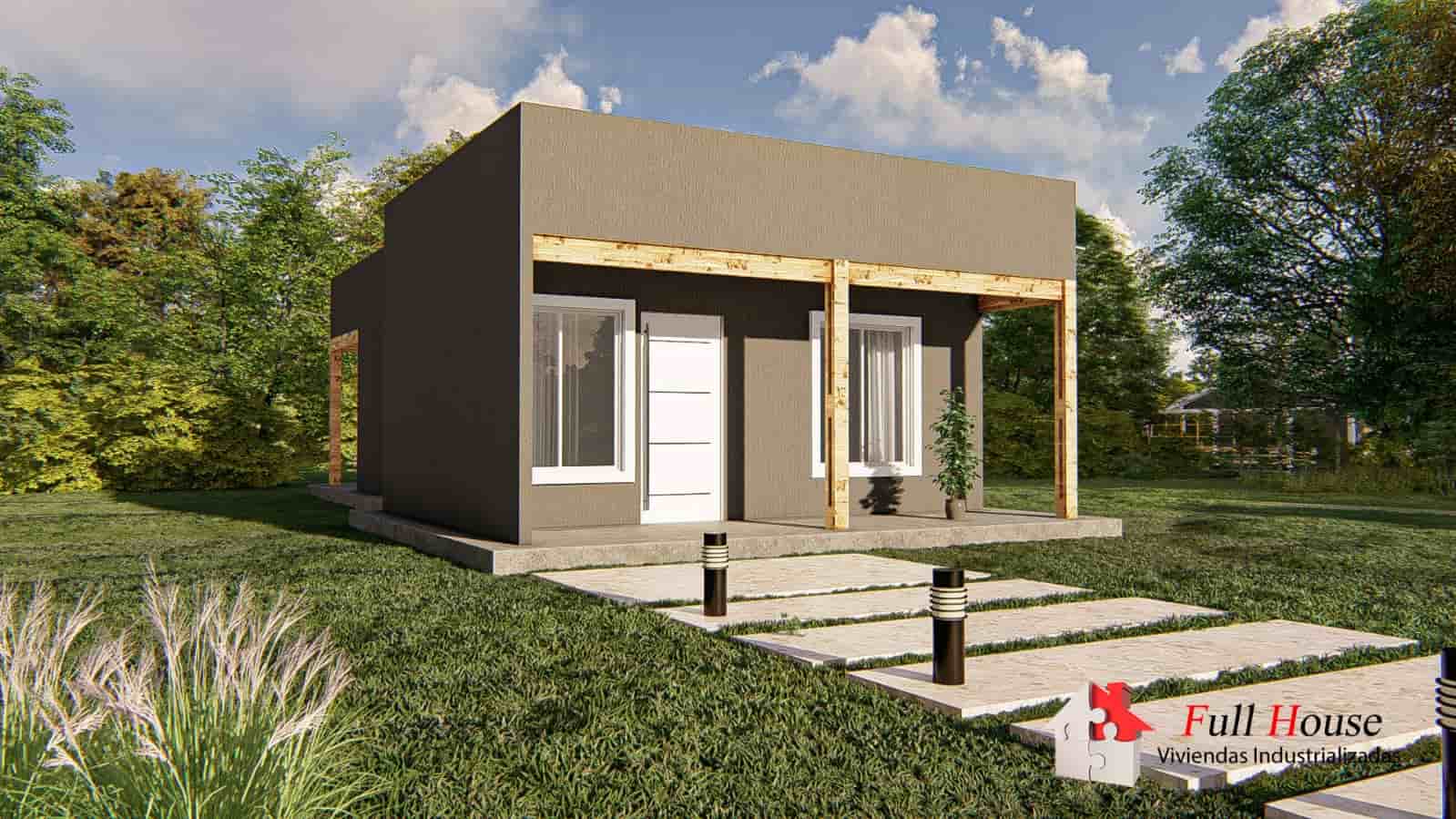 Casa Prefabricada sobre terraza - FullHouse Viviendas